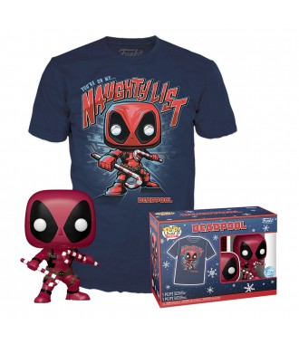 Marvel POP! & Tee Box Deadpool